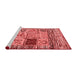 Modern Red Washable Rugs