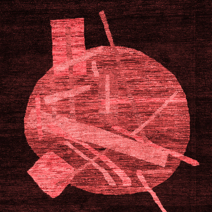 Oriental Red Modern Area Rugs