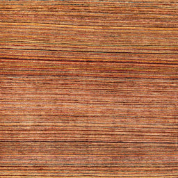 Square Abstract Orange Oriental Rug, abs1834