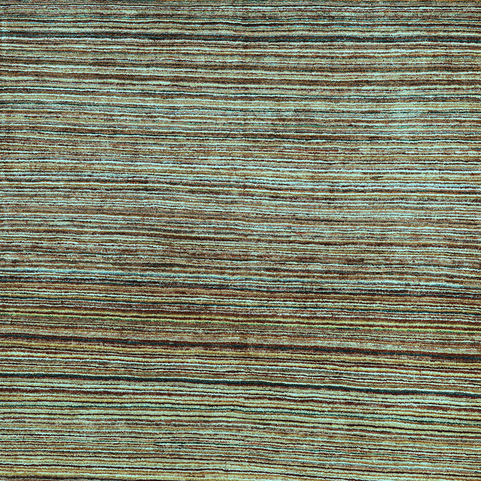 Machine Washable Oriental Light Blue Modern Rug, wshabs1834lblu