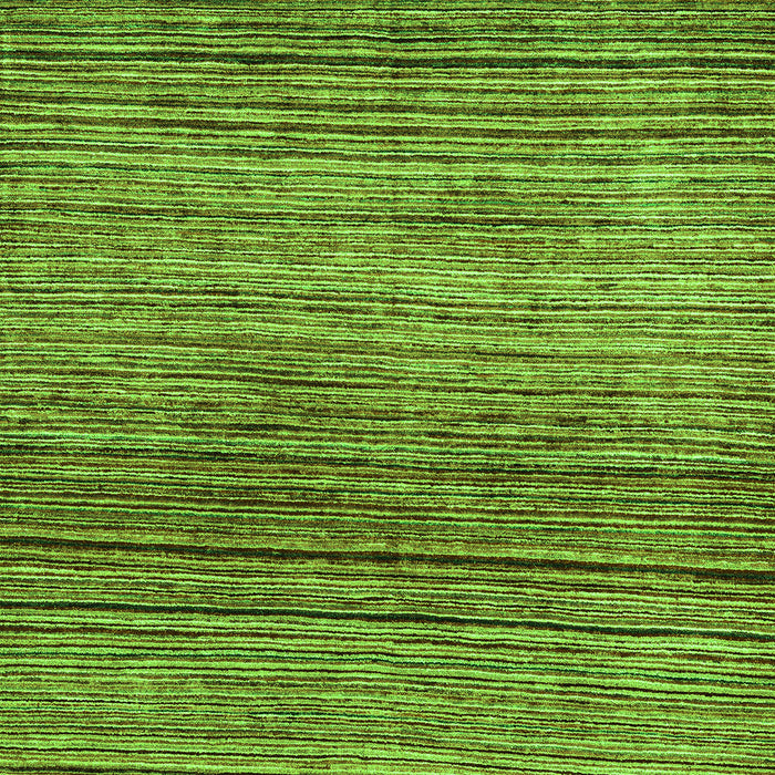 Machine Washable Oriental Green Modern Area Rugs, wshabs1834grn