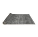 Sideview of Oriental Gray Modern Rug, abs1834gry