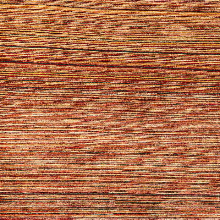 Machine Washable Abstract Orange Rug, wshabs1834