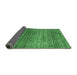 Sideview of Oriental Emerald Green Modern Rug, abs1834emgrn