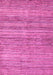 Machine Washable Oriental Pink Modern Rug, wshabs1835pnk