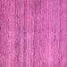 Square Oriental Pink Modern Rug, abs1835pnk