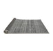 Sideview of Oriental Gray Modern Rug, abs1835gry