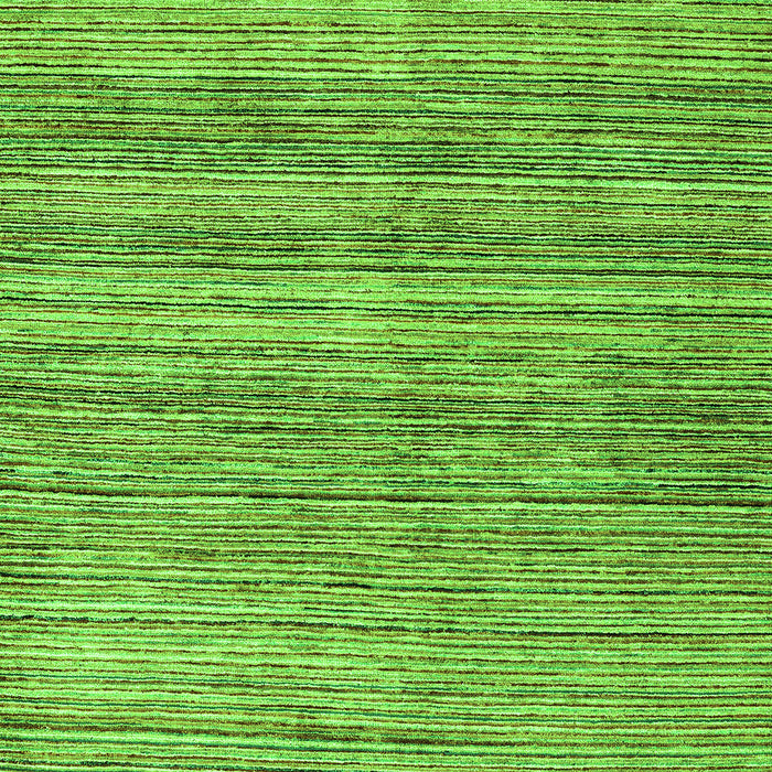 Machine Washable Oriental Green Modern Area Rugs, wshabs1835grn