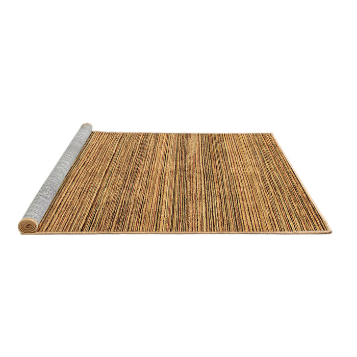 Sideview of Machine Washable Oriental Brown Modern Rug, wshabs1835brn