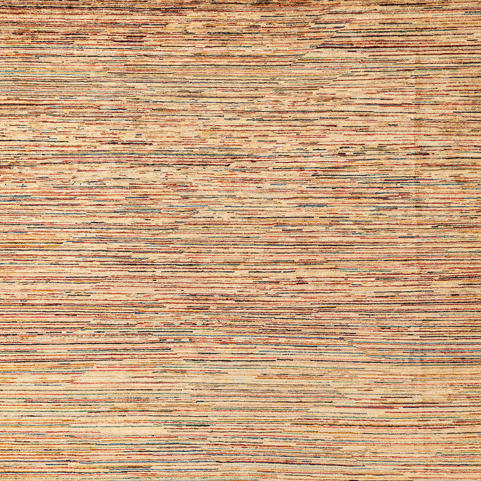 Square Machine Washable Abstract Chocolate Brown Rug, wshabs1836