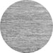 Round Oriental Gray Modern Rug, abs1836gry