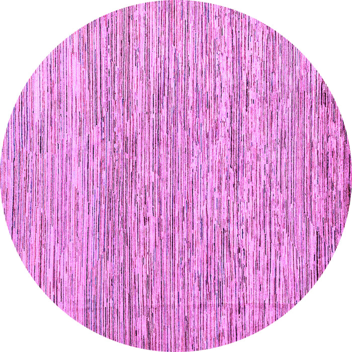 Round Oriental Purple Modern Rug, abs1836pur