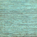 Square Oriental Light Blue Modern Rug, abs1836lblu