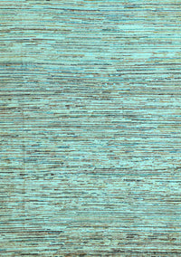 Oriental Light Blue Modern Rug, abs1836lblu