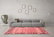 Modern Red Washable Rugs