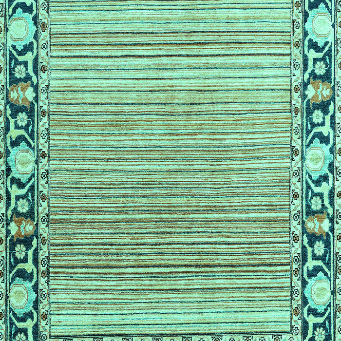 Oriental Turquoise Modern Rug, abs1837turq