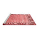 Modern Red Washable Rugs