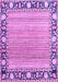 Oriental Purple Modern Rug, abs1837pur