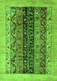 Oriental Green Modern Rug, abs1838grn