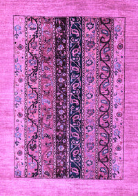 Oriental Purple Modern Rug, abs1838pur