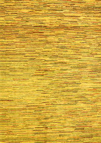 Oriental Yellow Modern Rug, abs1839yw