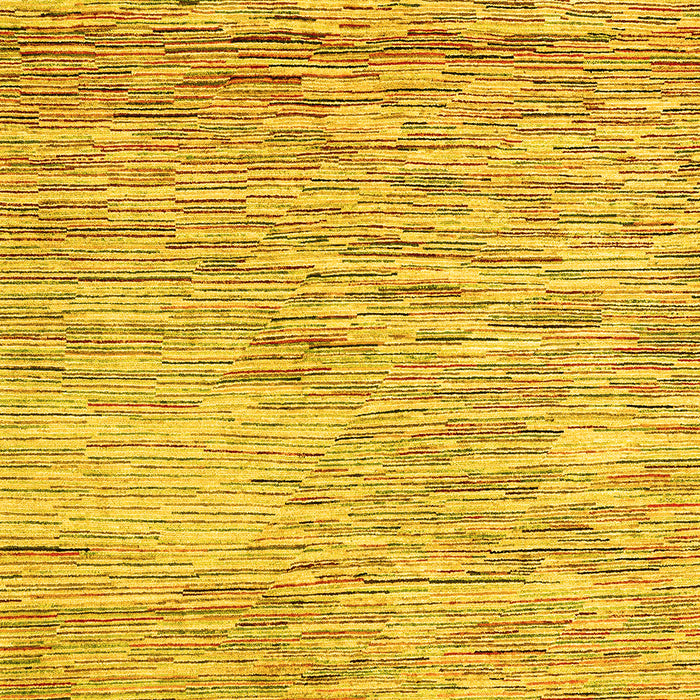 Oriental Yellow Modern Rug, abs1839yw