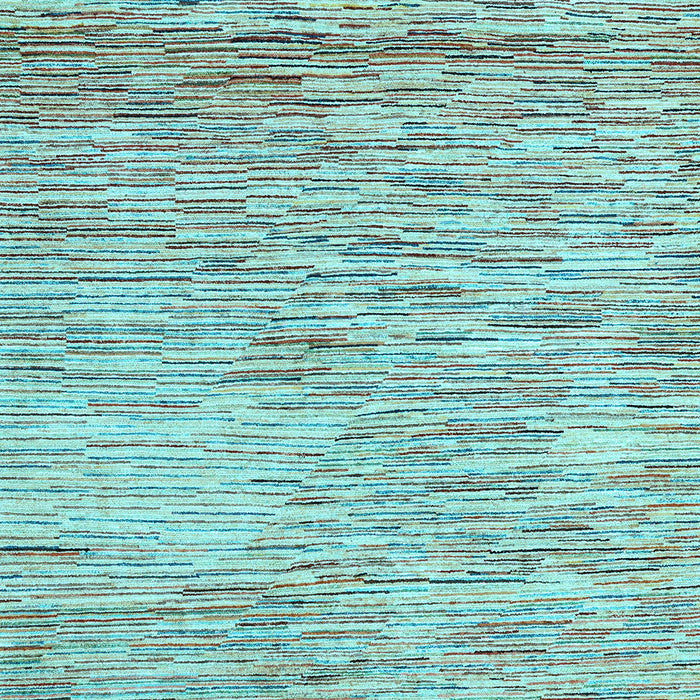 Oriental Light Blue Modern Rug, abs1839lblu