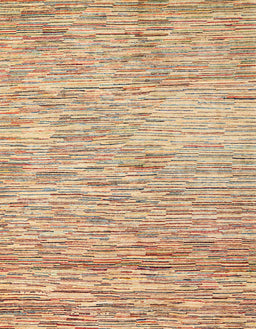 Abstract Brown Gold Oriental Rug, abs1839