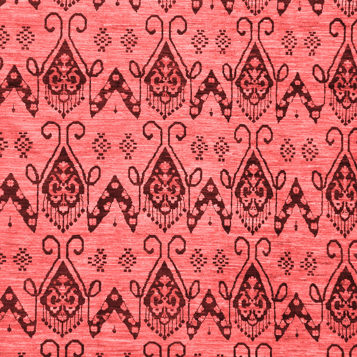 Abstract Red Modern Area Rugs