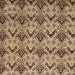 Square Machine Washable Abstract Saddle Brown Rug, wshabs183