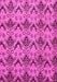 Machine Washable Abstract Pink Modern Rug, wshabs183pnk