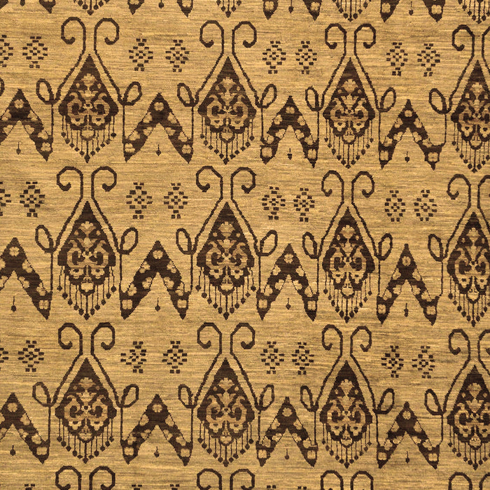 Abstract Brown Modern Rug, abs183brn