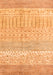 Oriental Orange Modern Rug, abs1840org