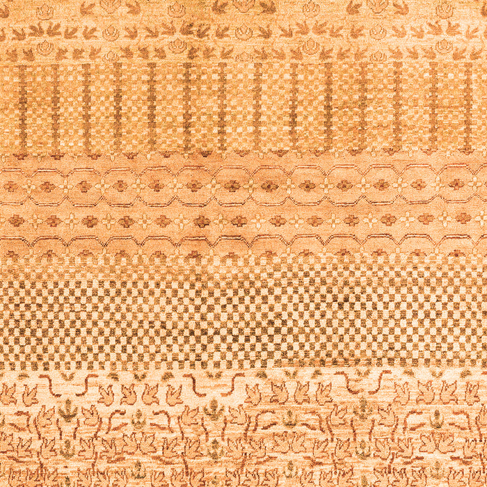 Oriental Orange Modern Rug, abs1840org