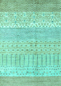 Oriental Turquoise Modern Rug, abs1840turq