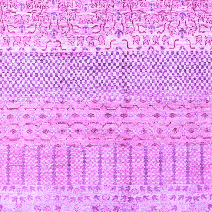 Machine Washable Oriental Purple Modern Area Rugs, wshabs1840pur