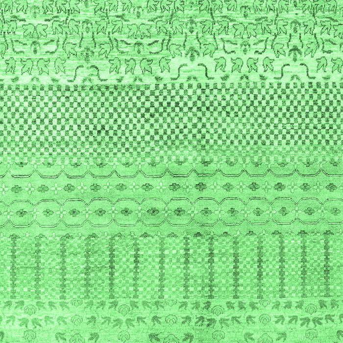 Oriental Emerald Green Modern Rug, abs1840emgrn