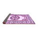 Sideview of Oriental Purple Modern Rug, abs1841pur