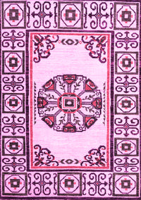 Oriental Pink Modern Rug, abs1841pnk