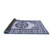 Sideview of Oriental Blue Modern Rug, abs1841blu