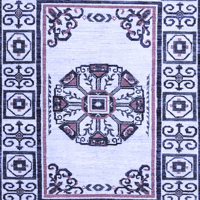 Oriental Blue Modern Rug, abs1841blu