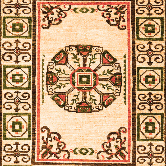 Oriental Orange Modern Rug, abs1841org