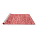 Modern Red Washable Rugs