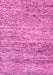 Machine Washable Oriental Pink Modern Rug, wshabs1842pnk