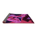 Sideview of Oriental Pink Modern Rug, abs1843pnk