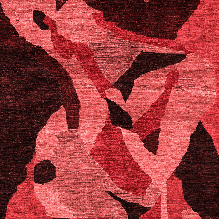 Oriental Red Modern Area Rugs