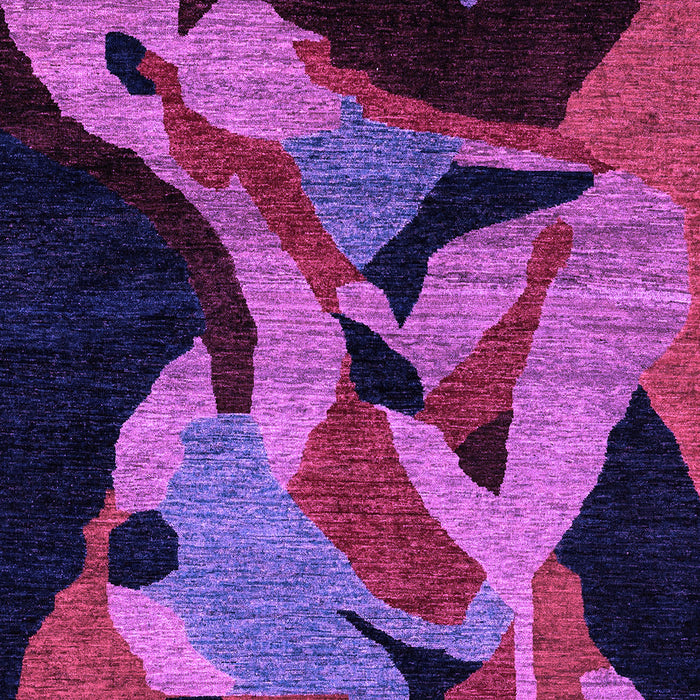 Oriental Purple Modern Rug, abs1843pur