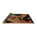 Sideview of Oriental Brown Modern Rug, abs1843brn