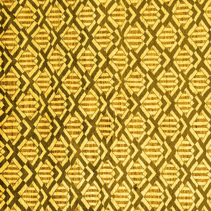 Square Oriental Yellow Modern Rug, abs1844yw
