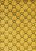 Machine Washable Oriental Yellow Modern Rug, wshabs1844yw